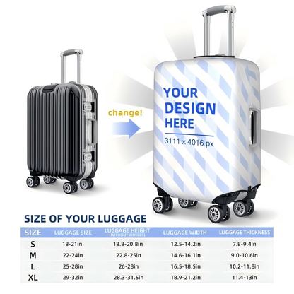 The "Spot-My-Bag" Personalized Luggage Cover